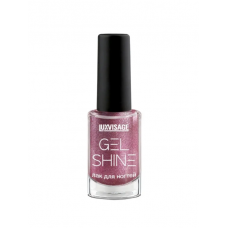 Лак для ногтей LUXVISAGE GEL SHINE, 108 Сиреневый с шиммером